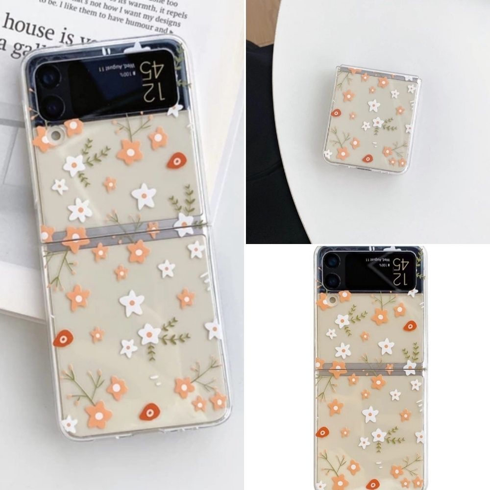 New! Sweet Floral Samsung Galazy Z Flip 4 Phone Case